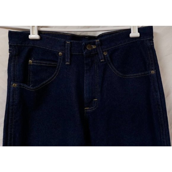 Wrangler Rugged Wear Mens 30x30 Relaxed Fit Dark Wash Straight Leg Western Jeans - Picture 2 of 9
